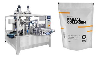 Цахилгаан товч бүхий доэй цүнхний нунтаг савлах автомат машин