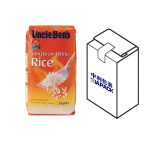 Үр тарианы дээд шошго бүхий хавтгай ёроолтой уут