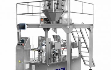 битүүмжлэх сав баглаа боодлын машиныг дүүргэсэн уутанд хийсэн хүнсний мөхлөг